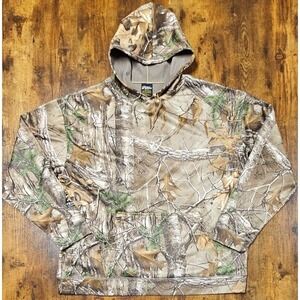 Scent Blocker Hoodie Men's Size 2XL Realtree Xtra Camo Fleece Hunting Ex Cond